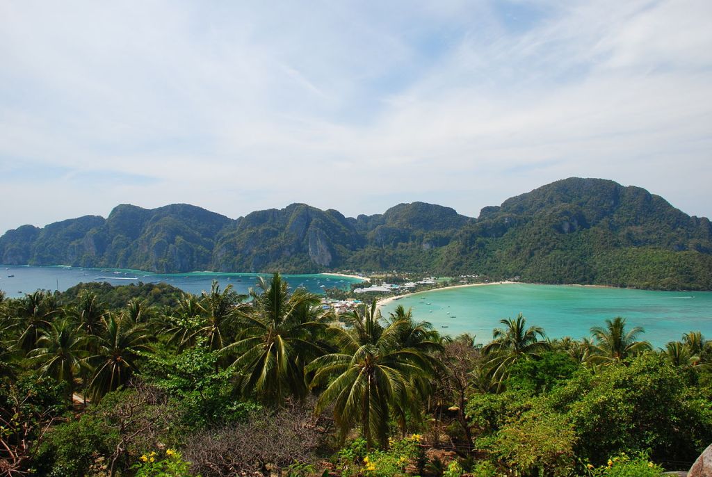 View of Koh Phi Phi Don Krabi Province Thailand 