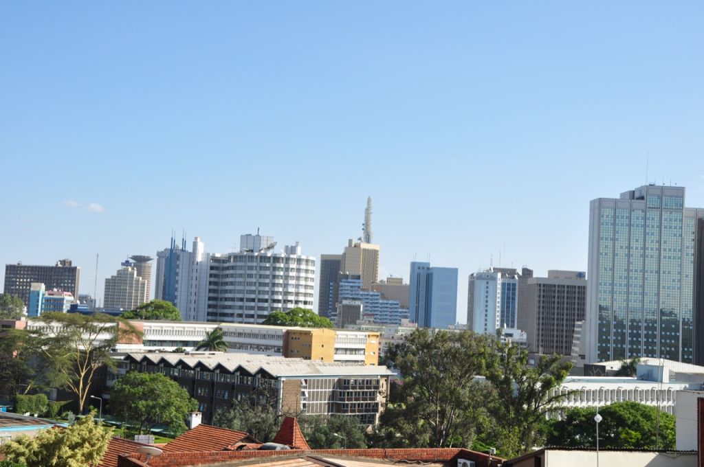 Nairobi Skyline from BBC Studios