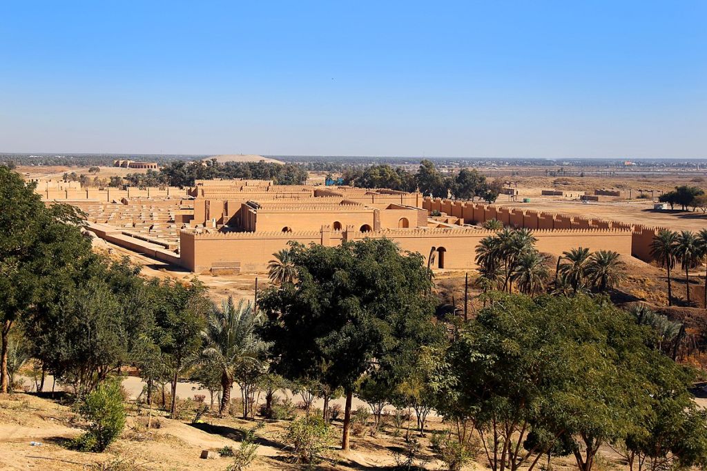 Babylon old city Hillah Iraq