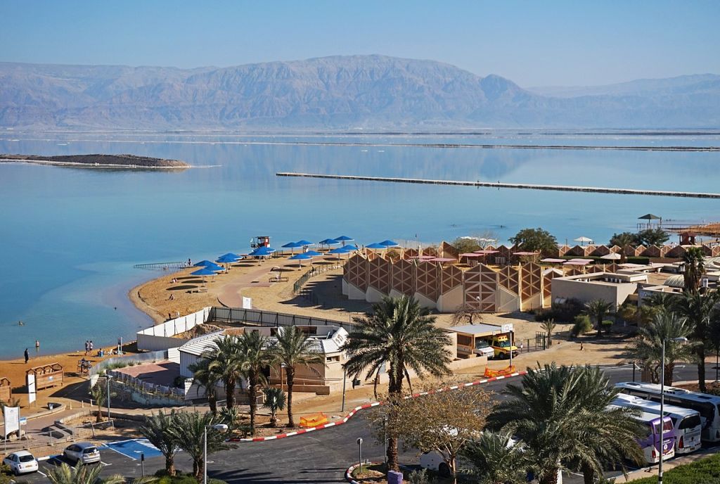 Ein Bokek a resort on the Israeli shore