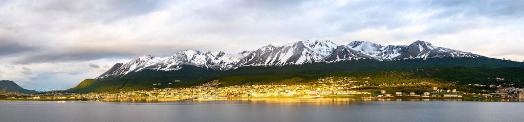 Panorama of UshuaiaArgentina