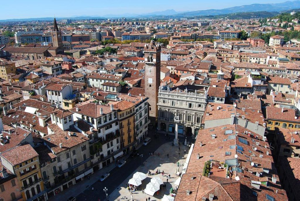 Vue générale de la ville de Vérone