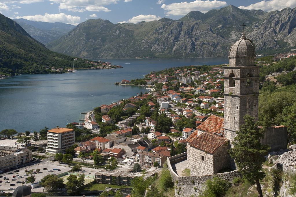Vue générale de Kotor