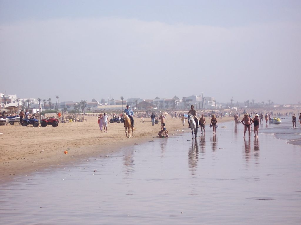 La plage dAgadir