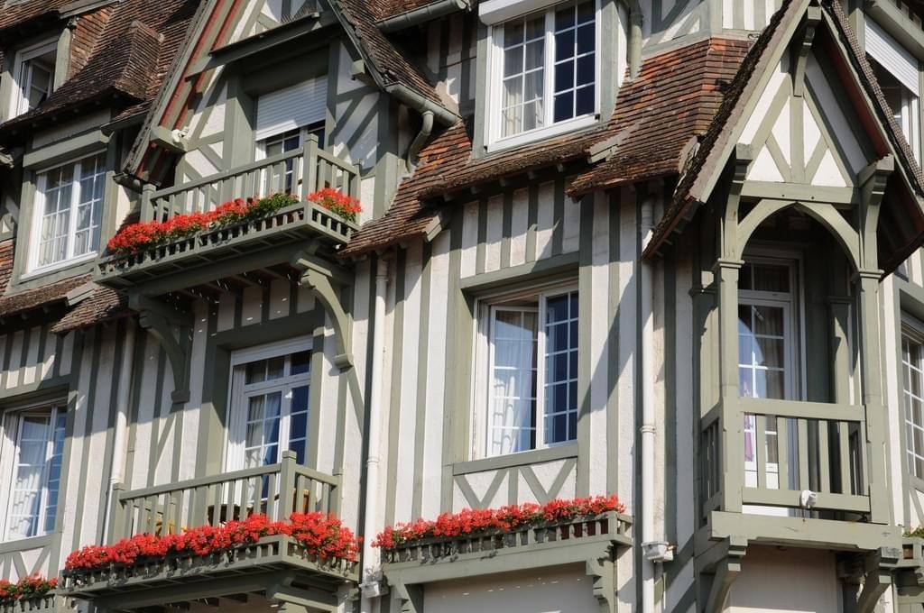 Architecture normande à Deauville