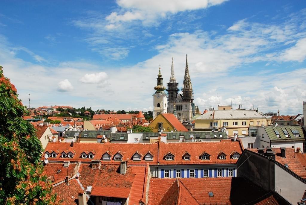 La vieille ville de Zagreb