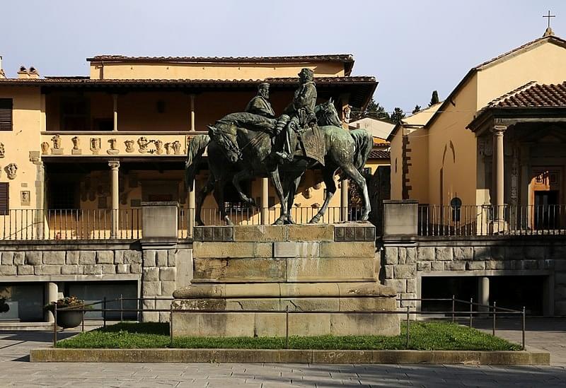 Statue Rencontre de Teano