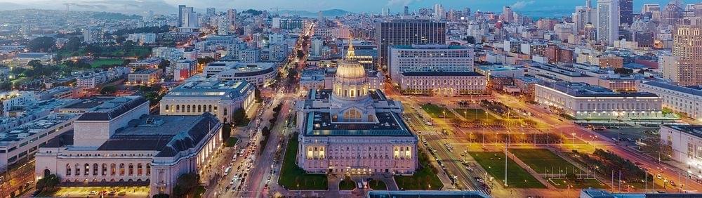 The Civic Center of San Francisco
