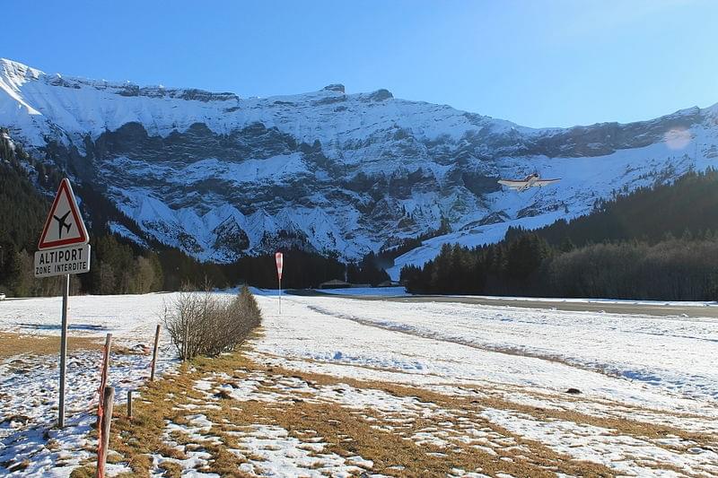 Altiport de CÃ´te 2000 - MegÃ¨ve