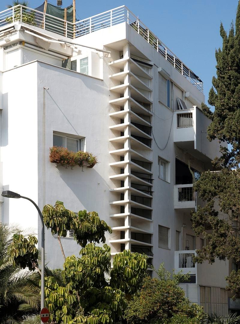 Ville blanche de TelAviv le monument moderne TelAviv