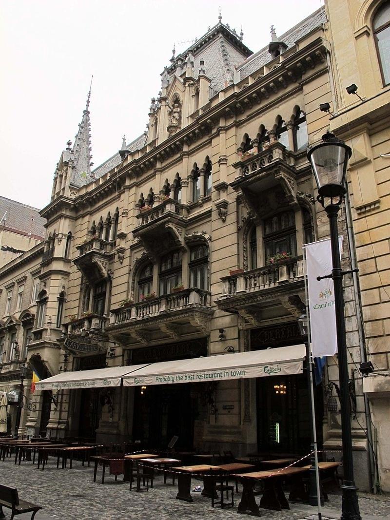 Caru cu Bere premiÃre brasserie bucarestoise