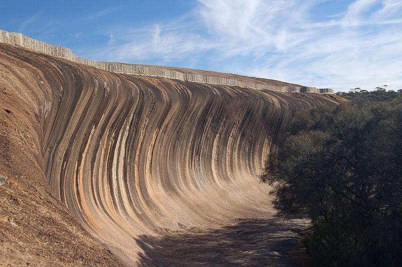 Wave rock  vague pÃtrifiÃe