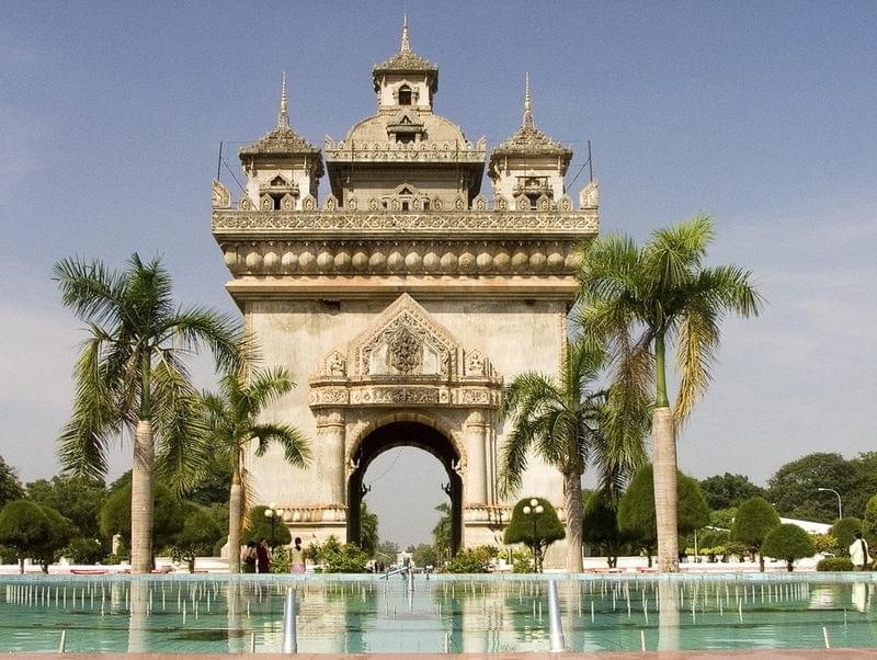 Le Patuxai de Vientiane