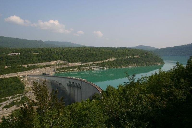 Lac et barrage de Vouglans