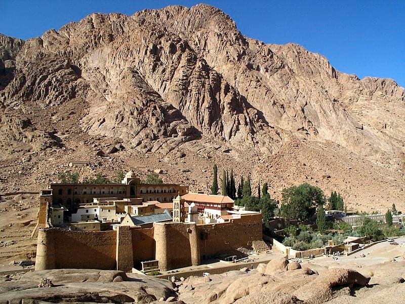 Le Mont SinaÃ¯ et le monastÃ¨re Sainte Catherine