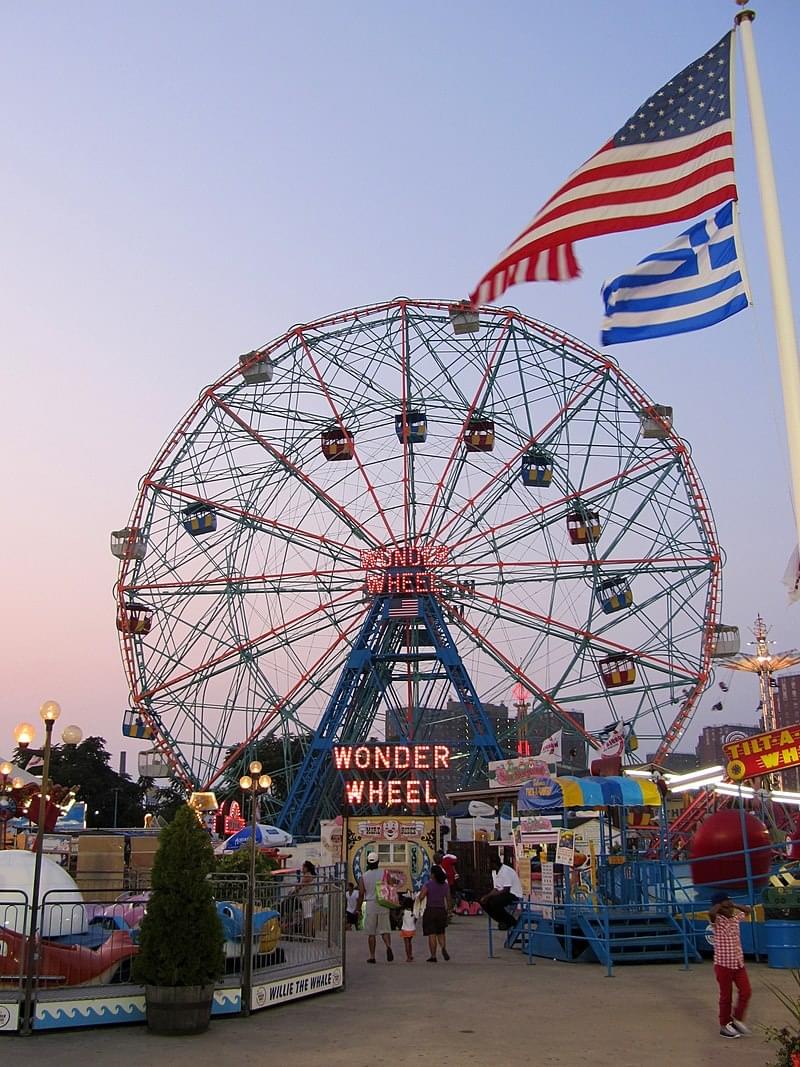 Denos Wonder Wheel Amusment Park  Coney Island