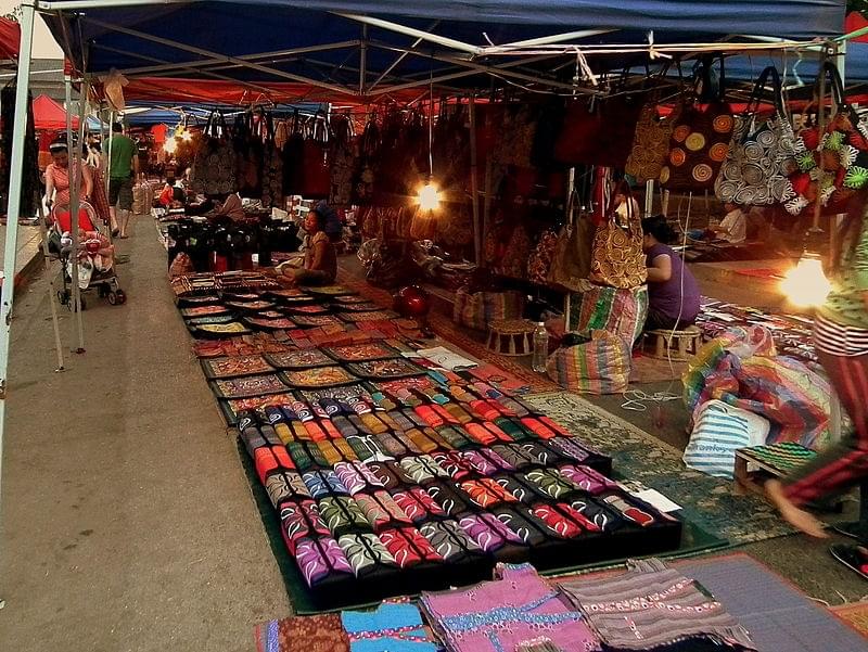 MarchÃ© chinois de Luang Prabang