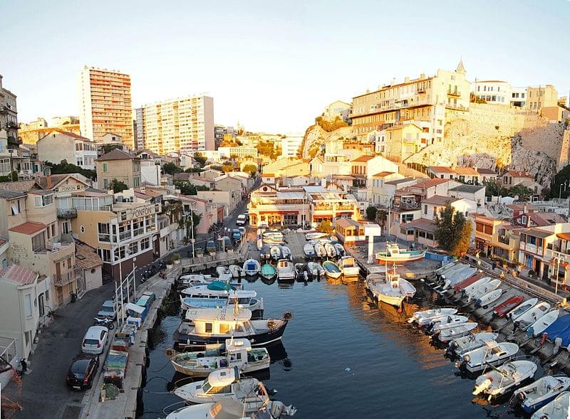 Le vallon des Auffes Ã  Marseille