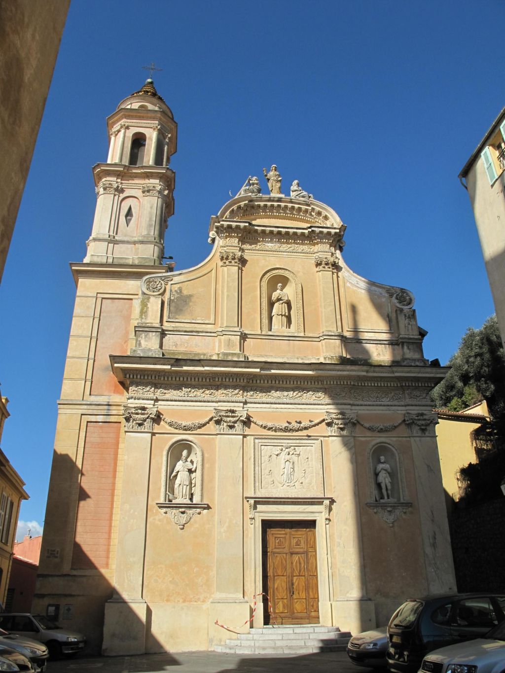 Façade de la chapelle de la Conception
