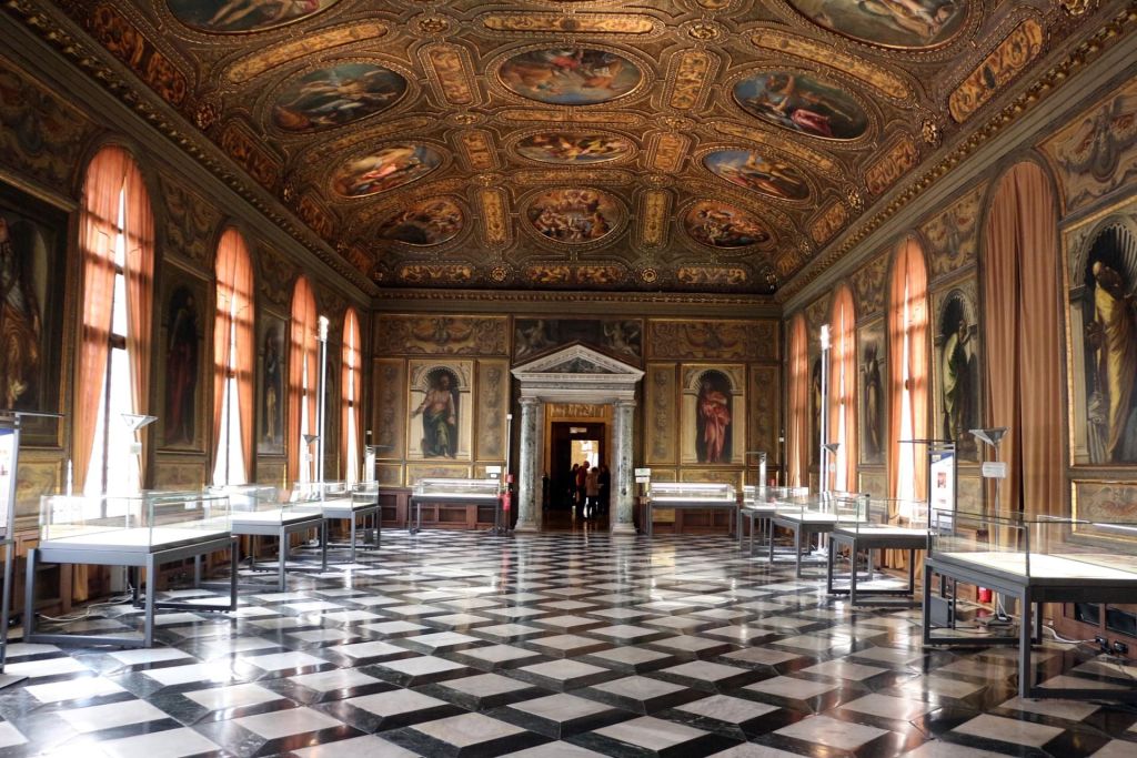 Salles de la bibliothèque nationale Marciana