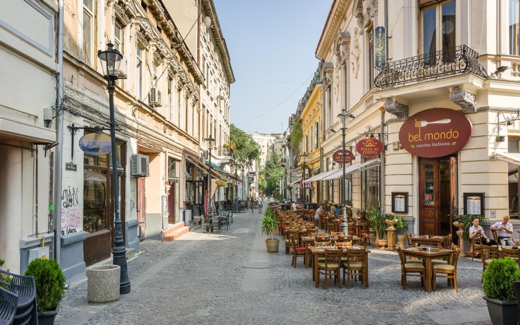 Lipscani  La vieille ville