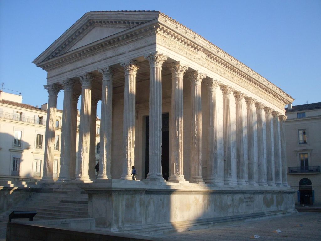 La maison carrée de Nîmes
