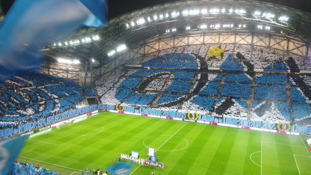 Le stade vélodrome de Marseille