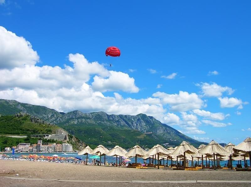 Plage de Becici, Montenegro