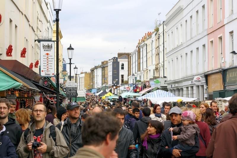 Marché aux puces Portobello