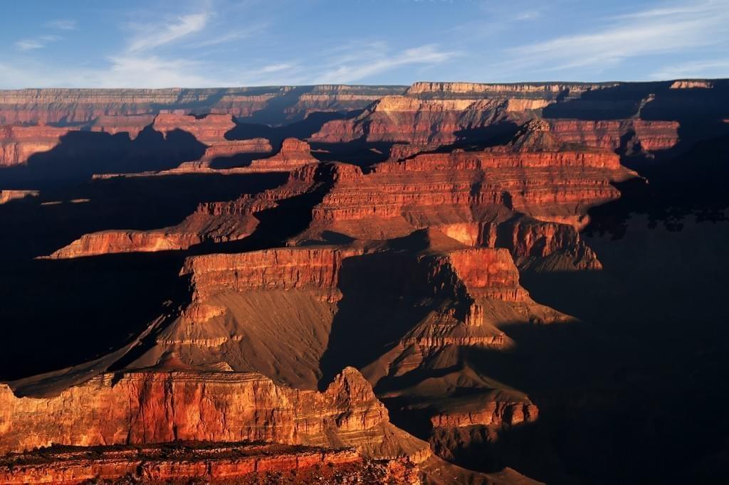 Lever de soleil sur le Grand Canyon