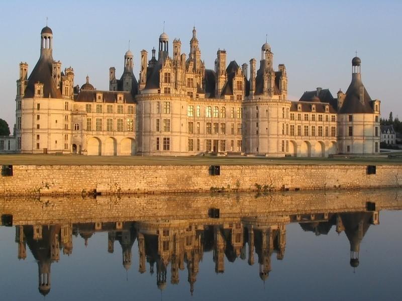 Coucher de soleil sur Chambord