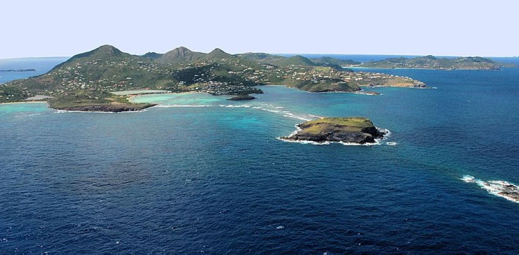 Saint Barth  Vue panoramique  Plongée À Saint Barthélémy
