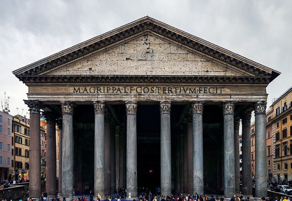 Pantheon Rome  Front Le Panthéon