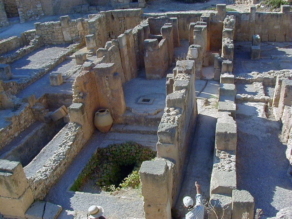 Punic house n4 of islet C byrsa Carthage Site Archéologique De Carthage