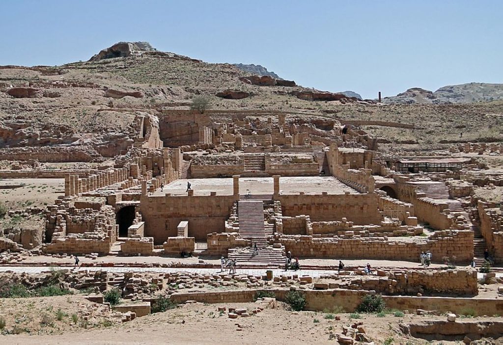 Great Temple of Petra Le Grand Temple  Petra