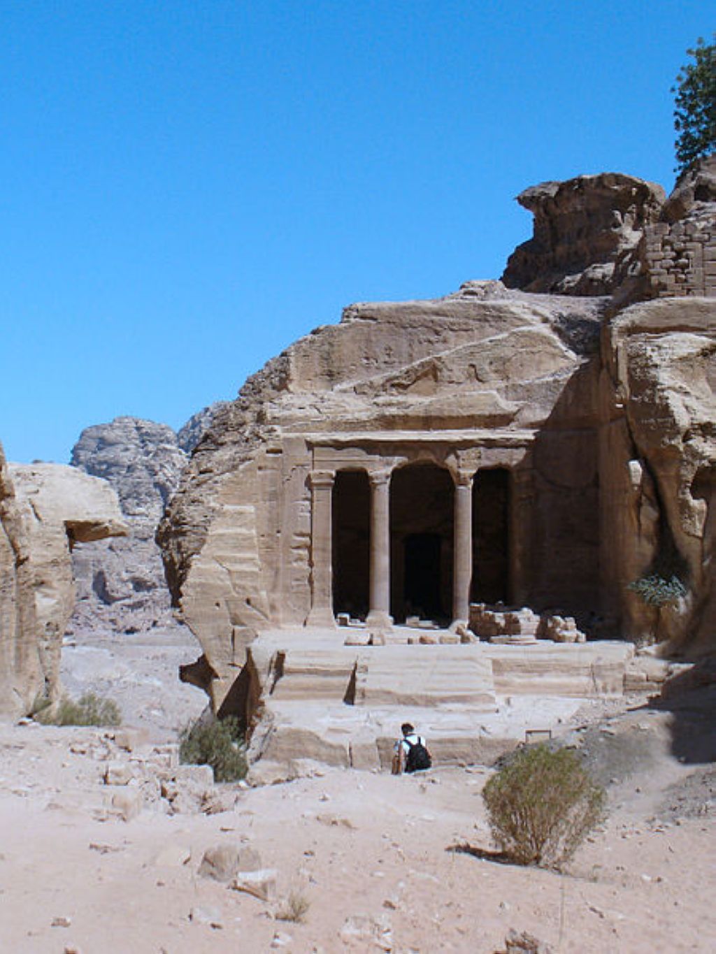Garden Temple at Petra Jordan Le Grand Temple  Petra