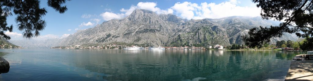 Vue sur les bouches de Kotor Baie De Kotor