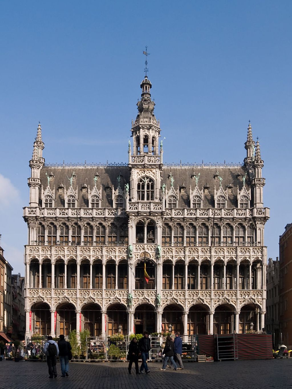 La Maison du Roi ou Broodhuis  maison du pain sur la GrandPlace de Bruxelles en Belgique La Grand Place De Bruxelles