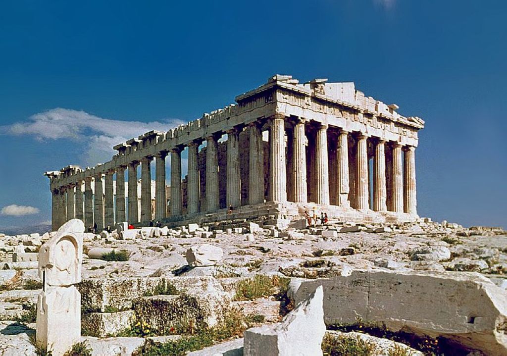 The Parthenon in Athens Le Parthénon