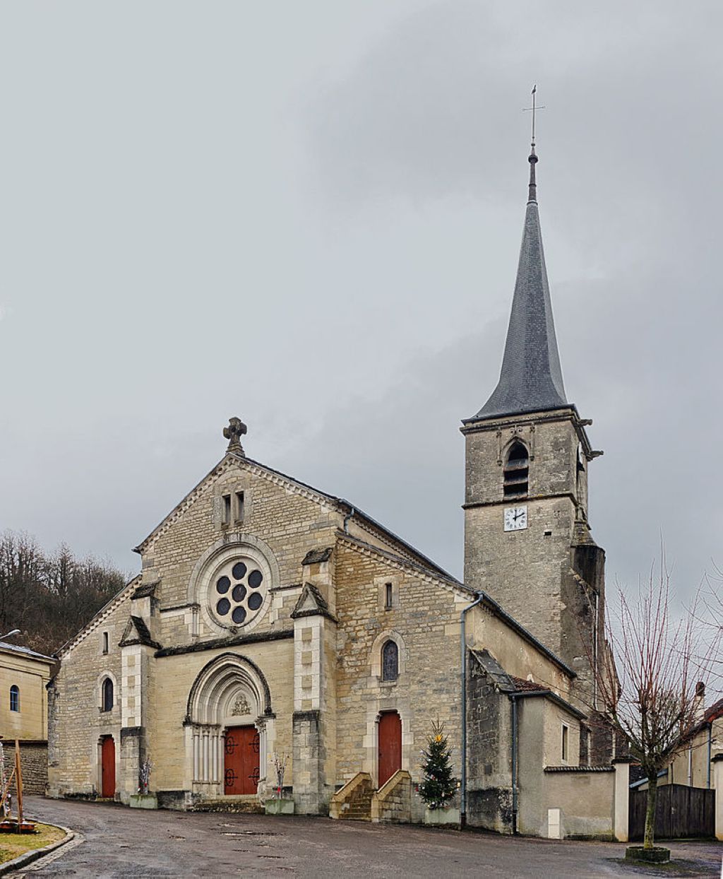 The Church of SainteColombe in AncyleFranc AncyLeFranc