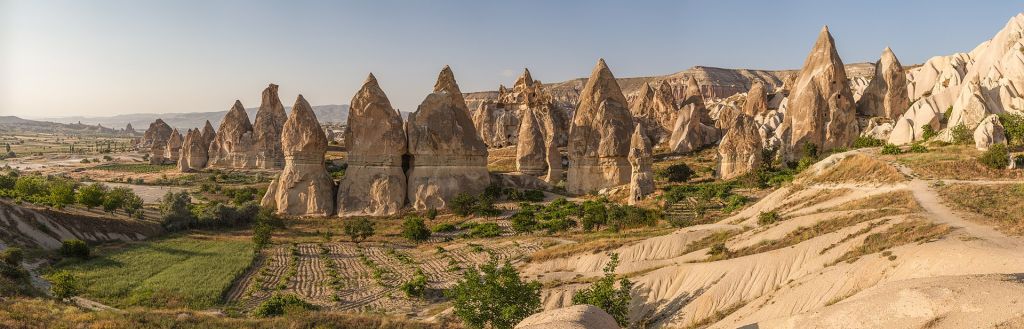 Cappadoce Fairy Chimneys Région De La Cappadoce