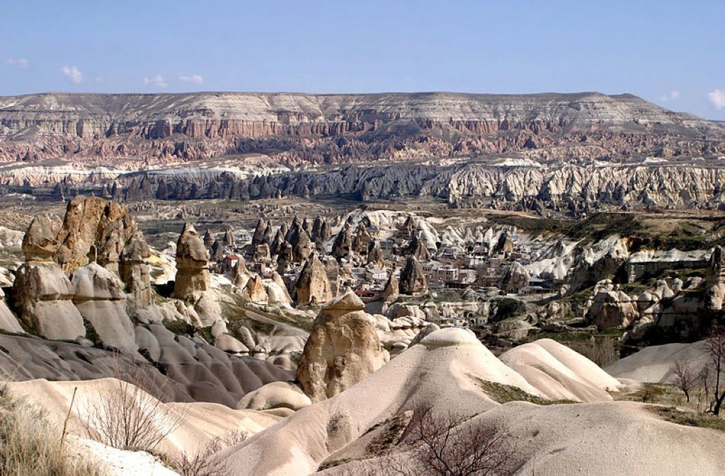 Paysage de la Cappadoce Région De La Cappadoce