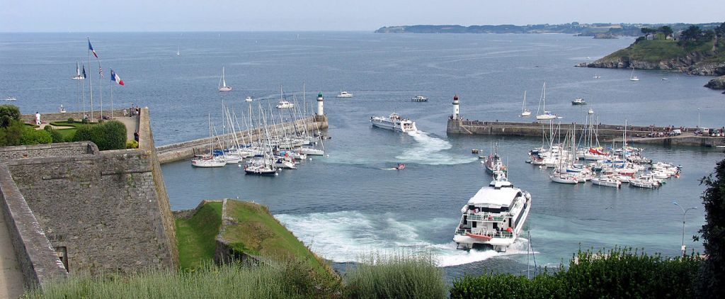 Depart navettes palais. Ile De Belle-Île En Mer