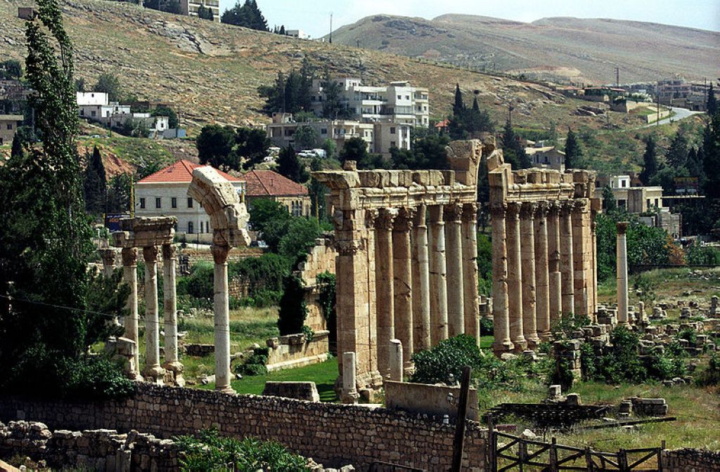 Baalbek the great mosque Baalbek  Liban