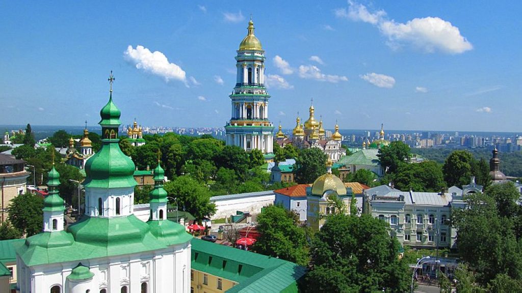 Kyiv Pechersk Lavra - panoramio. Kiev : Cathédrale Sainte-Sophie Et Ensemble Des Bâtiments Monastiques Et Laure De Kievo-Petchersk