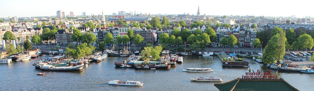Amsterdam Cityscape Ville Damsterdam