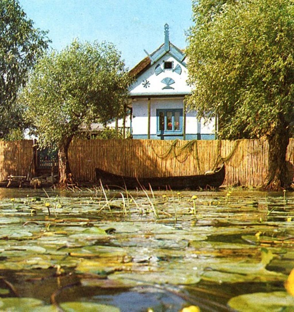 Danube delta typical house at Sontea village also known as Mila 23 Delta Du Danube