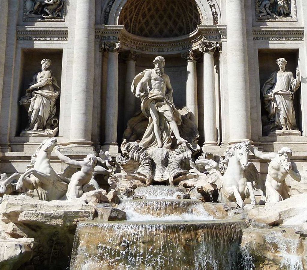 Fontaine de Trevi ocean La Fontaine De Trevi