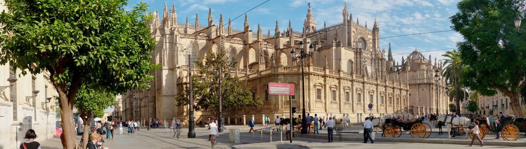 The Cathedral of Saint Mary of the See in Seville Spain La Cathédrale De Seville