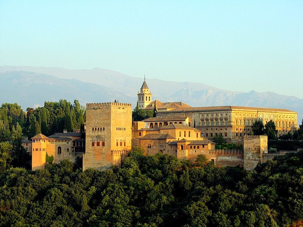 View of the Alhambra Granada Spain Alhambra Generalife Et Albaicin